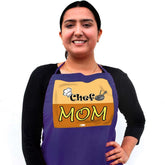 Gift for Mom - Blue Cooking Apron